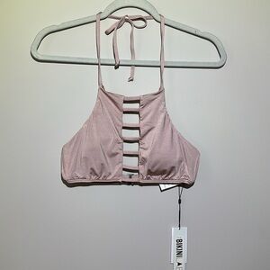 The Bikini Lab Soft Pink Bikini Top